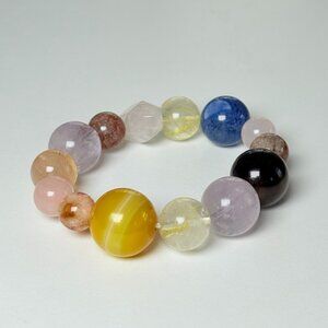 Planet Series – One-of-a-Kind Multi-Stone Crystal Bracelet